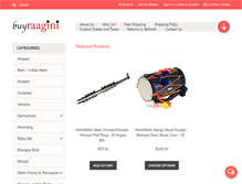 Tablet Screenshot of buyraagini.com